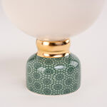 Dallaty white & green nut bowl 17.5*16.5*14.2 cm image number 1