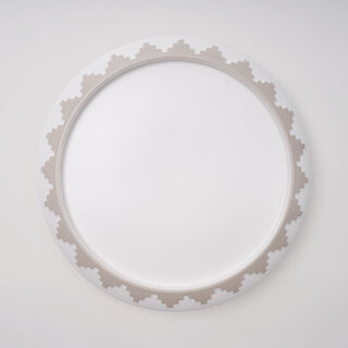 Pearl Collection La Mesa Cutlery Stand With Wood Base, 25 cm Height