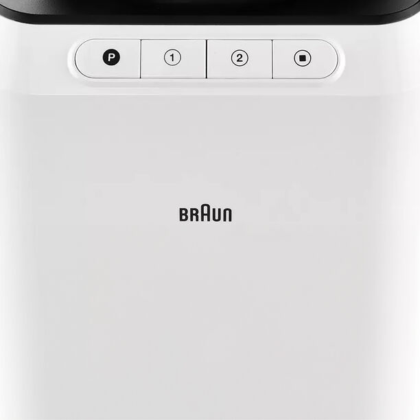 Braun PurEase 2 in 1 Food Processor, 800W, 2 Speeds+Pulse, 2.1L Bowl,White/Grey image number 3