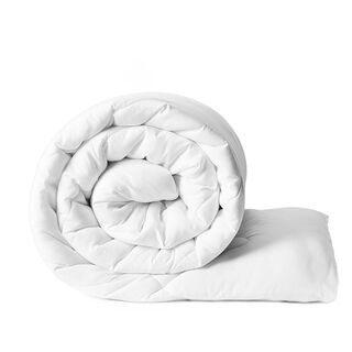 Cottage white twin light microfiber summer duvet 135*200 cm