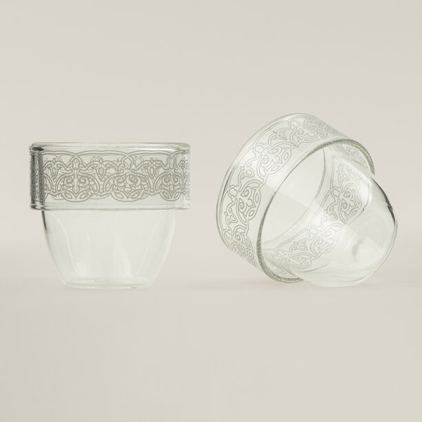 Dallaty glass coffee cup set 6pcs image number 1