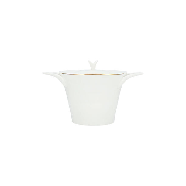 La Mesa gold bone porcelain dinner set 47 pcs image number 7