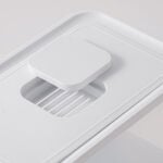 ألبرتو موزع أرز بلاستيك، أبيض 5.5كجم image number 3