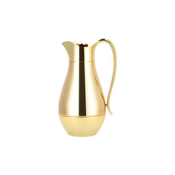 Dallaty steel vacuum flask gold 1L image number 1