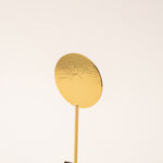 Homez wood and gold metal Ramadan decoration 9*7*30 cm image number 3