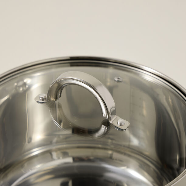 Alberto 12Pcs Stainless Steel Cookware Set image number 3