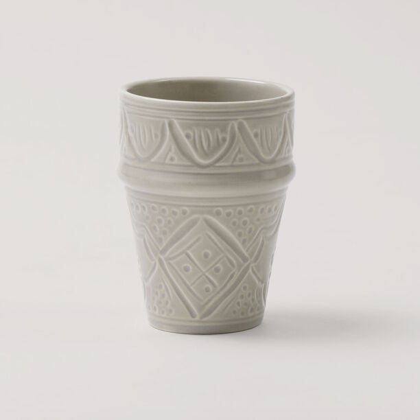 Dallaty Moroccan Tea Cup Grey, 6 Pieces image number 1