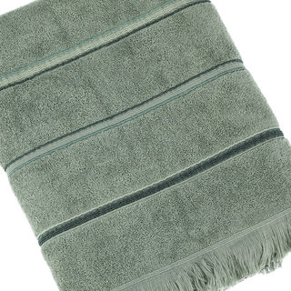 Towel Stripe Green