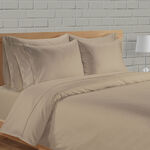 Boutique Blanche Beige Cotton Queen Duvet Cover Set 3 Pcs, 200*220Cm image number 0