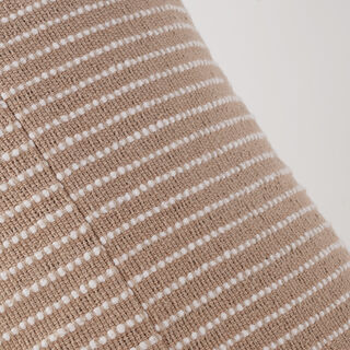 Boutique Blanche Cotton Woven Tassel Cushion 35*60Cm, Beige