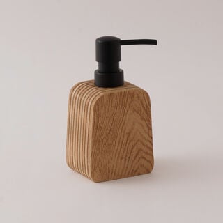 هومز طقم اكسسوارات حمام 3 قطع بولي ريزين، بيج