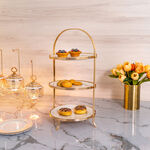 3 Tiers Round Serving Stand image number 0
