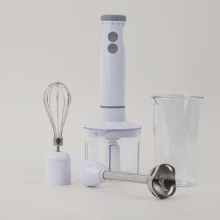 Alberto hand blender set 300w, white