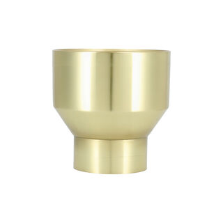 Metal Jar Candle Velvet Oud Rose Fragrance 15.2*15.8 cm