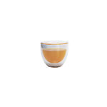 Dallaty white porcelain and glass Tea and coffee cups set 18 pcs image number 5