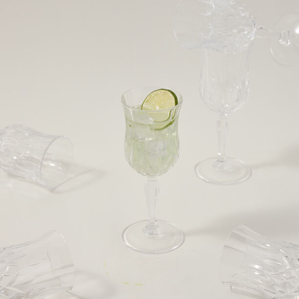 RCR transparent crystal goblets 6 pcs image number 0