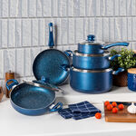  9 Pcs Granite Cookware Set image number 0
