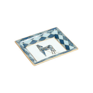 Ashtray Plaid Horse