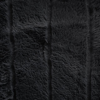 كوتاج طقم لحاف من الفرو الصناعي سوبر كينج 260*250 سم، أسود