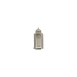 Metal Lantern Gold Silver 18x18x25 cm image number 0