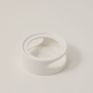 Pot Warmer 1Pc Porcelain White