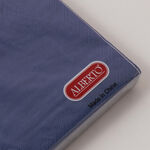 Alberto Paper Napkin Pack Of 30, Blue 33*33Cm image number 1