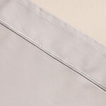 Boutique Blanche Oxford Pillow Cover Set 100% Cotton 400Tc Egyptian Silver 75*50 Cm image number 3