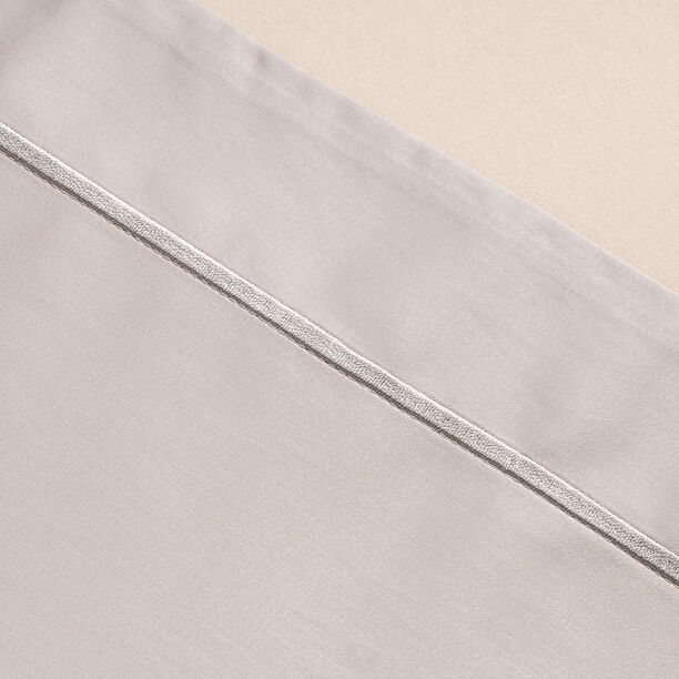 Boutique Blanche Oxford Pillow Cover Set 100% Cotton 400Tc Egyptian Silver 75*50 Cm image number 3