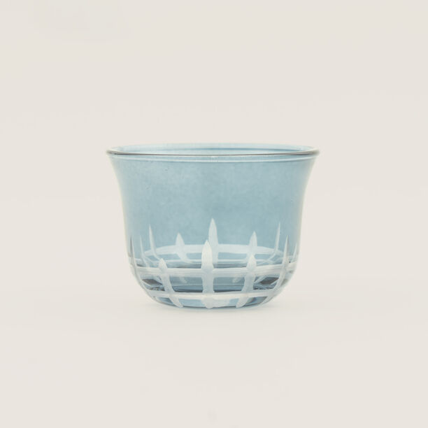 Dallaty 6pcs arabic coffee cup set, dark blue image number 4