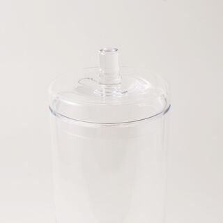 La Mesa glass beverage dispenser with acacia wood base 4.3 L