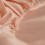Ambra 600 TC supima cotton fitted sheet 120*200 pink image number 2