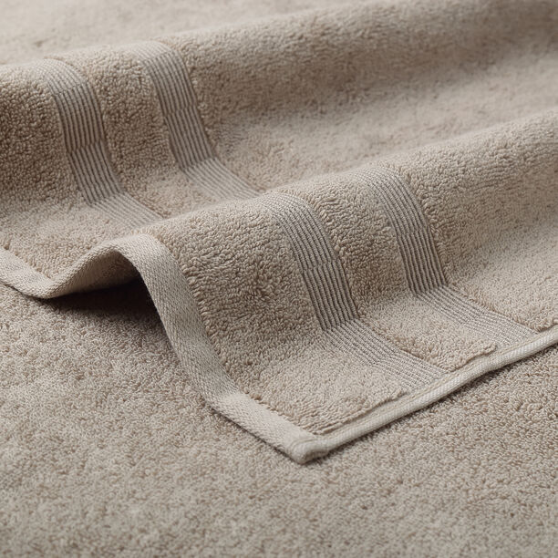 Cottage hygro bath sheet 90*150 cm sand 550 gsm image number 1