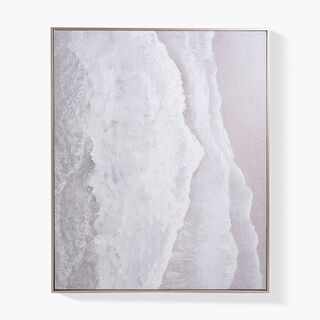 Homez sea waves on canvas in frame 80*100cm