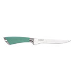 Alberto Boning Tapered Knife Hollow Stainless Steel With Soft Brown Handle 6 Inch image number 0