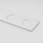 Pearl Collection Dallaty Nut Bowl Base Aluminum, Silver, 33.5*11.5*1cm image number 2