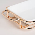 LA MESA 10" RECT. PLATE WITH STAND image number 2