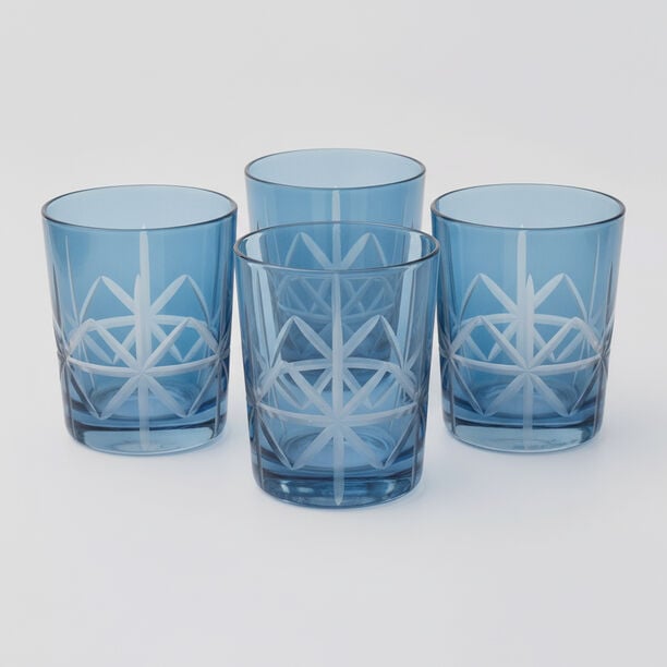 La mesa tumbler glass blue 270 ml set of 4 image number 0