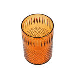 AMBER COLORED CRYSTAL TRASH BIN image number 2