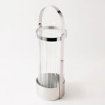 Homez metal candle holder 15*15*38.5cm, silver image number 2