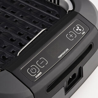Smokeless grill 51.8*30.8*13.5cm 1500W, black