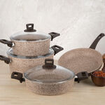 Alberto Granite Cookware Set Of 7 Pieces image number 4