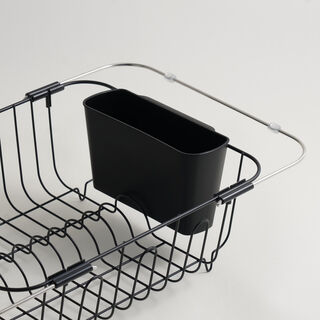 Alberto stainless steel dish rack, black 39.4*32.1*14cm
