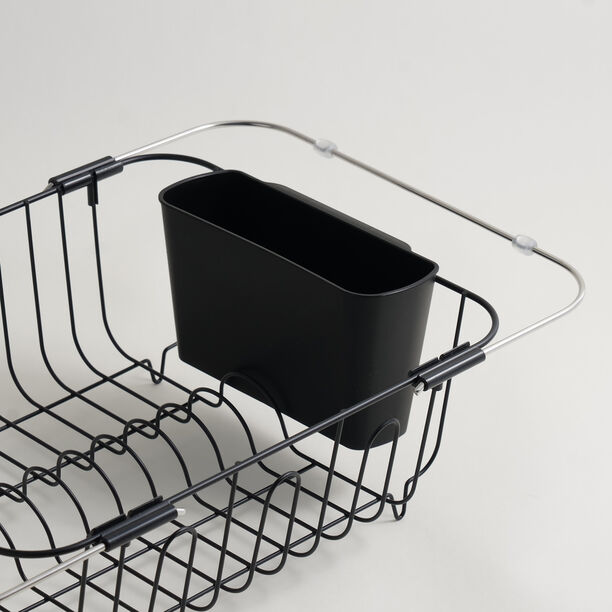 Alberto stainless steel dish rack, black 39.4*32.1*14cm image number 2