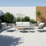 Homez Peacock Rope Sofa Set Of 5Pcs image number 0