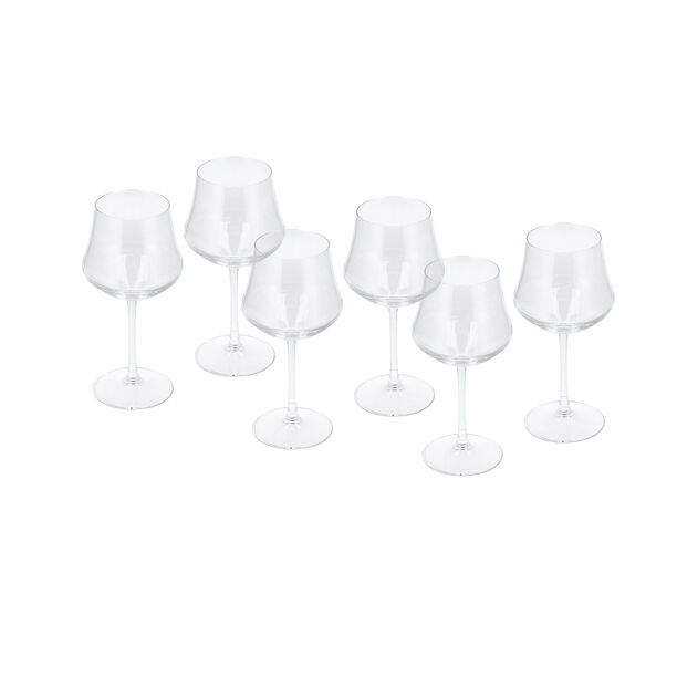 RCR transparent crystal goblets 6 pcs image number 0