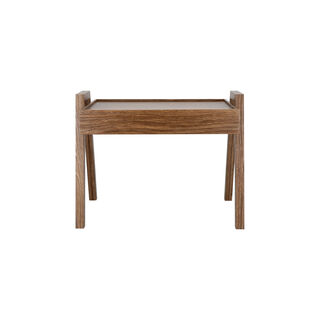 Set Of 3 Stacked Table Walnt