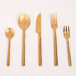 La Mesa gold stainless steel cutlery set 20 pc image number 0