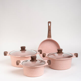 7Pcs Granite Cookware Set