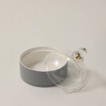 Porcelain Date Bowl 1Pc Thumanya Gray image number 1