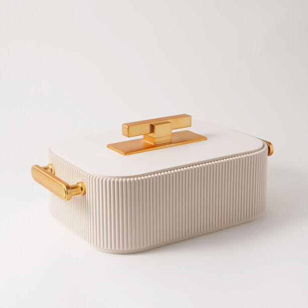 La Mesa stainless steel food warmer 4.0L, gold image number 1